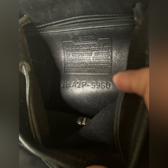 Vintage Coach Daypack Backpack Nickel hardware - Picture 9 of 9